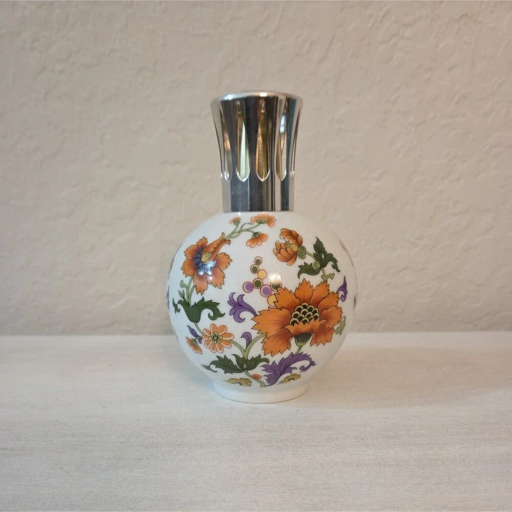 Vintage Berger Limoges France Floral Fragrance Lamp Diffuser